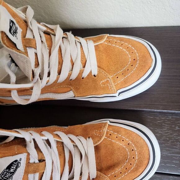 Vans Vans SK8-HI Shoes Desert Sun/True White women 5.5 Eu35 - Picture 7 of 9